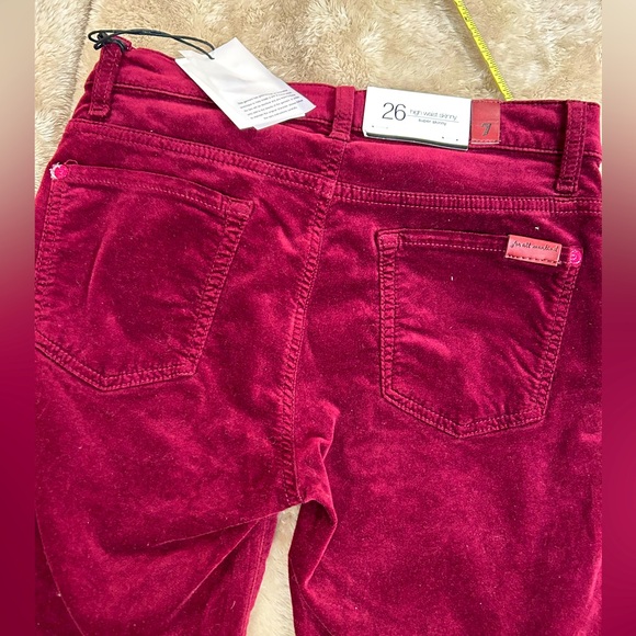7 for All Mankind super skinny high rise corduroy jeans - Picture 10 of 11